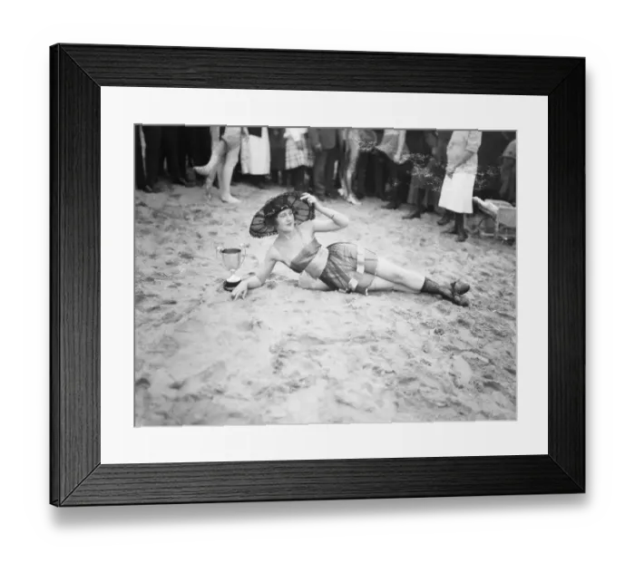 Framed Print : Beauty Pageant Second Place Winner Lillian Marshall Framed Print : Beauty Pageant Second Place Winner Lillian Marshall