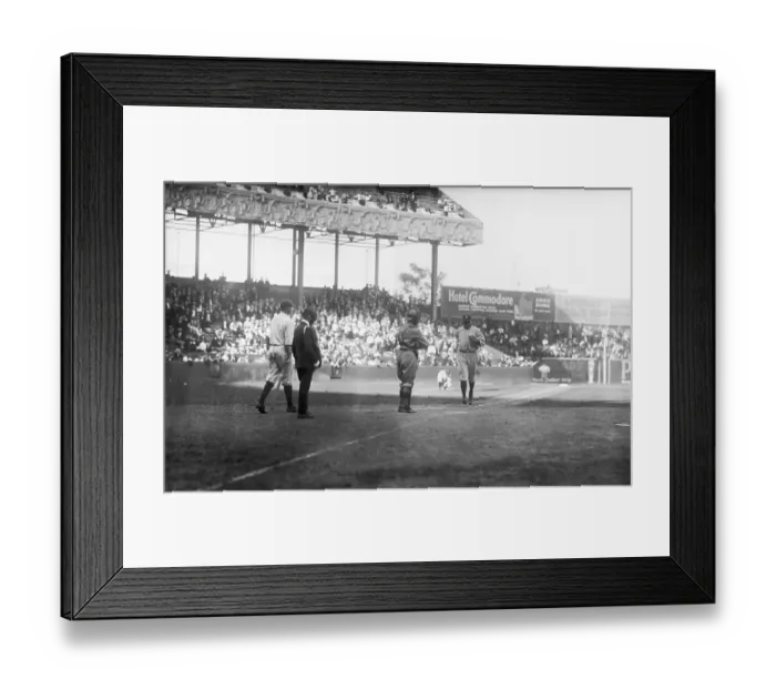 Framed Print : Babe Ruth Crossing Home Plate Framed Print : Babe Ruth Crossing Home Plate
