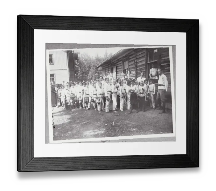 Framed Print : Children of Russian Government Establishment Framed Print : Children of Russian Government Establishment