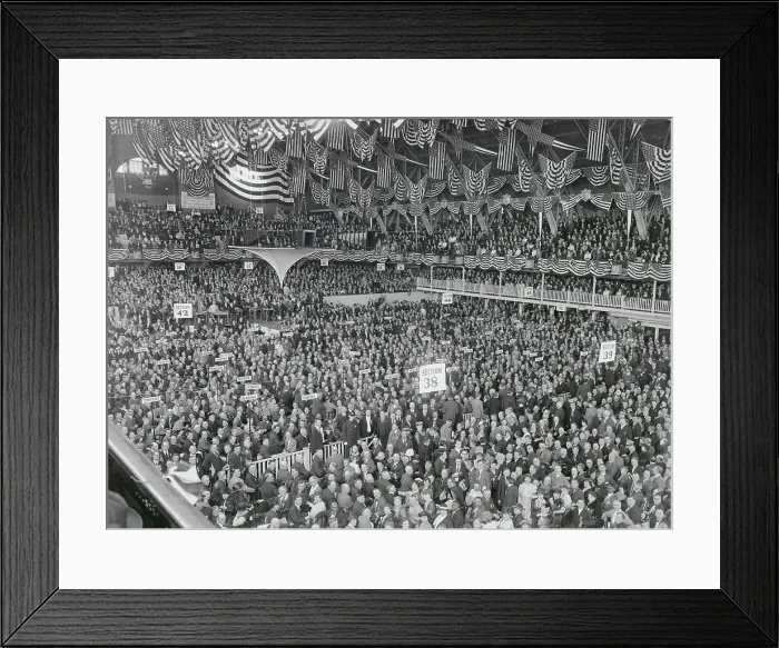 Framed Print : Republican Convention in Chicago Framed Print : Republican Convention in Chicago