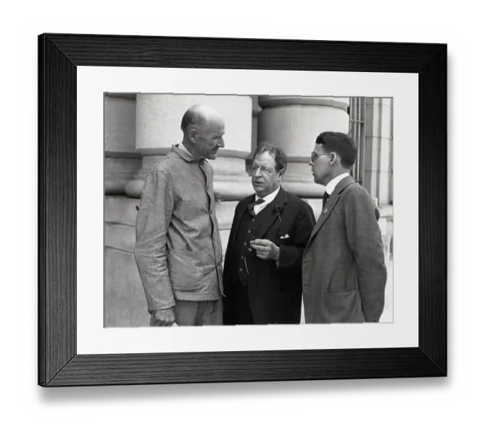 Framed Print : Eugene Debs Speaking with Seymour Stedman and Jas O'Neil Framed Print : Eugene Debs Speaking with Seymour Stedman and Jas O'Neil