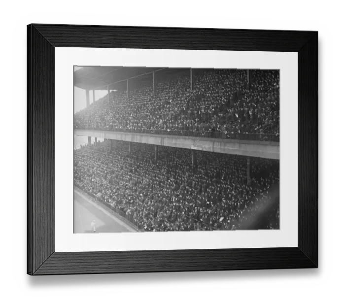 Framed Print : Crowd in Stadium Framed Print : Crowd in Stadium