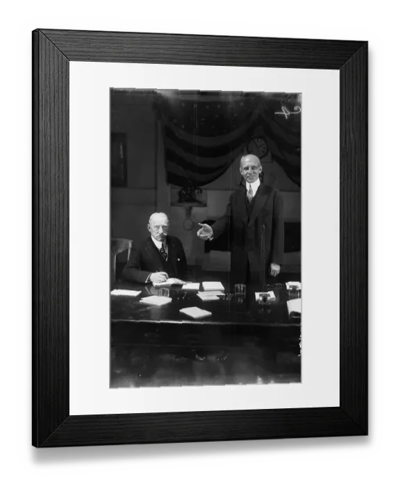 Framed Print : Bartow Weeks&Thomas Kirby Addressing Com