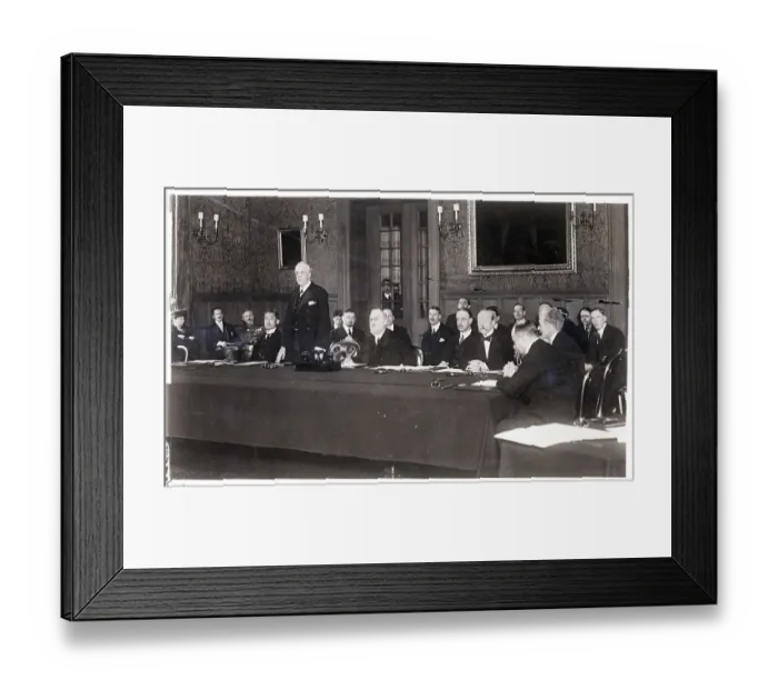 Framed Print : Arthur Balfour Addressing League of Nations Framed Print : Arthur Balfour Addressing League of Nations