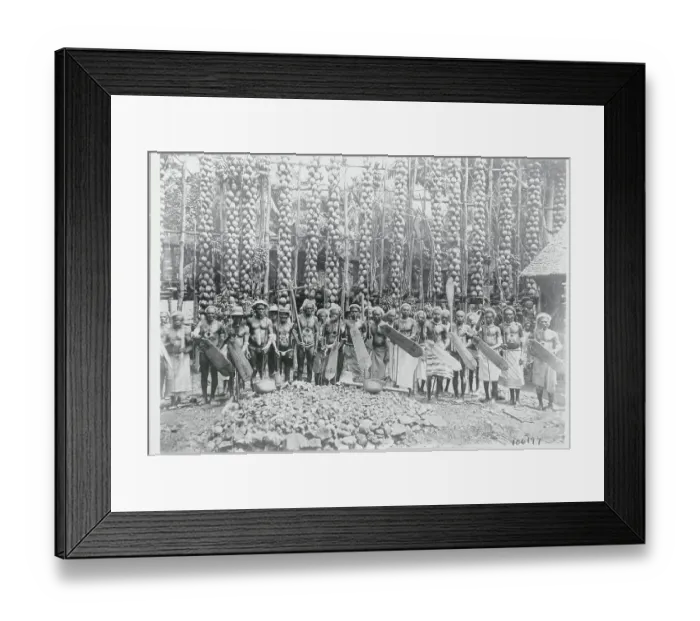 Framed Print : Solomon Islanders Framed Print : Solomon Islanders