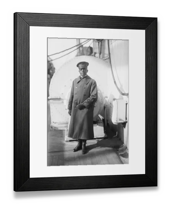 Framed Print : First Black Colonel In Us Army Framed Print : First Black Colonel In Us Army