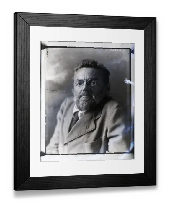 Framed Print : Charles Steinmetz In Headshoulders Photo Framed Print : Charles Steinmetz In Headshoulders Photo