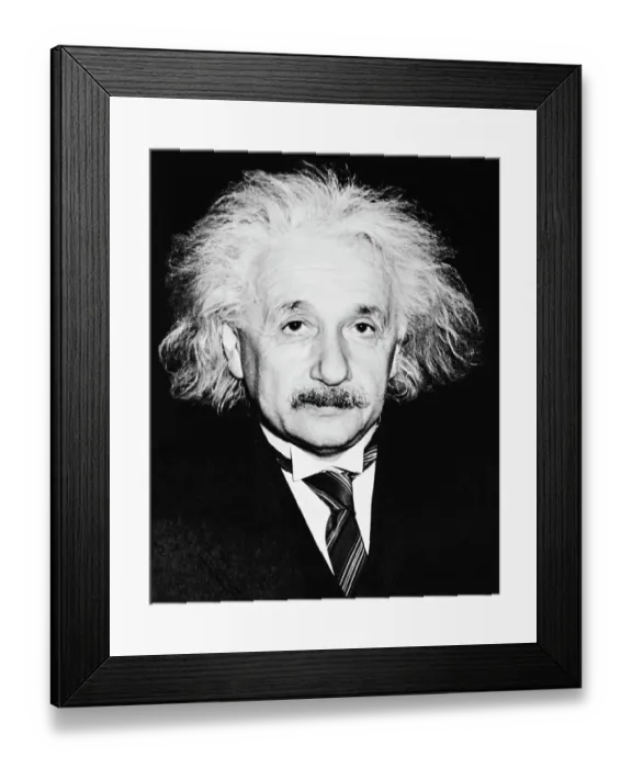 Framed Print : Albert Einstein