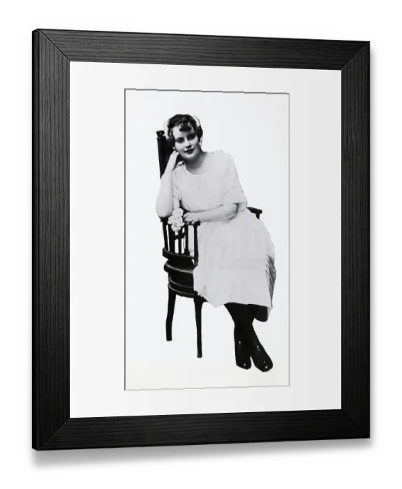 Framed Print : Portrait of Greta Garbo Framed Print : Portrait of Greta Garbo