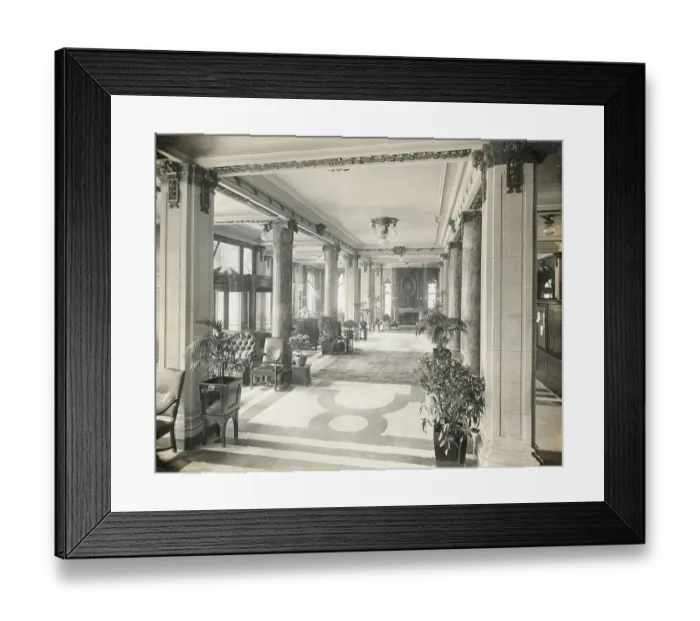 Framed Print : Interior of the Hotel Elton Framed Print : Interior of the Hotel Elton