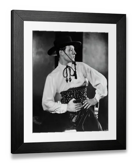 Framed Print : Portrait of Rudolph Valentino Framed Print : Portrait of Rudolph Valentino