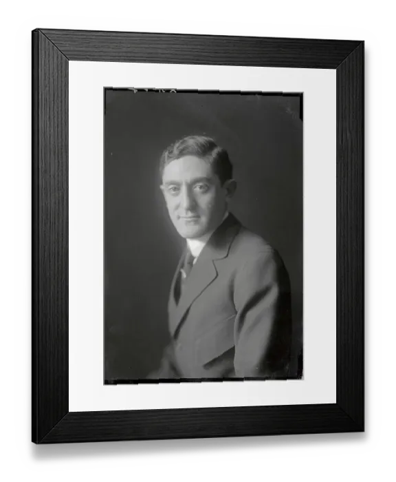 Framed Print : Portrait of Sam Harris Framed Print : Portrait of Sam Harris