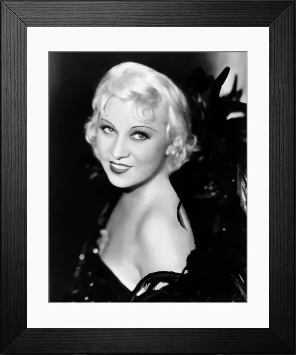 Framed Print : Mae West. (Original Caption). Mae West in Paramount Pictures Framed Print : Mae West. (Original Caption). Mae West in Paramount Pictures