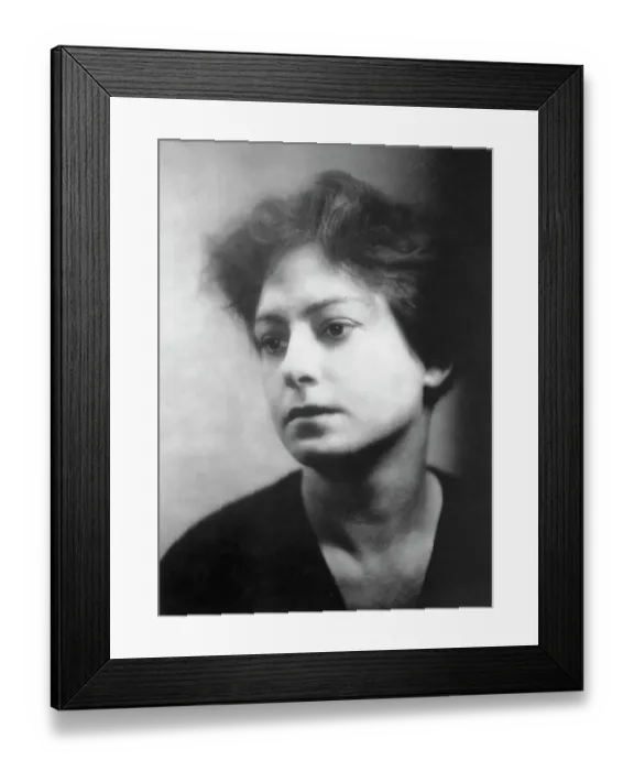 Framed Print : Portrait of Dorothy Parker Framed Print : Portrait of Dorothy Parker