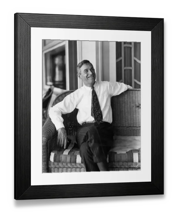 Framed Print : Actor and Humorist Will Rogers