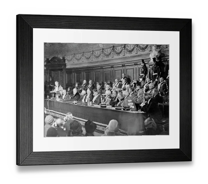 Framed Print : Albert Einstein and Peers in Conference Framed Print : Albert Einstein and Peers in Conference