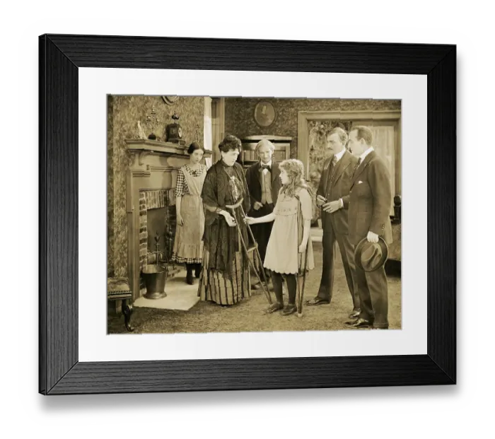 Framed Print : Mary Pickford in Pollyanna Framed Print : Mary Pickford in Pollyanna