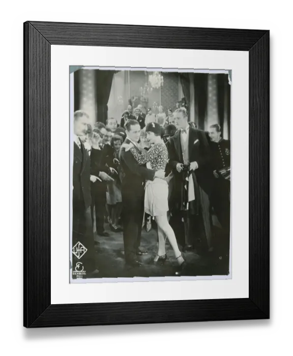 Framed Print : Dance Scene from Revue Girl Framed Print : Dance Scene from Revue Girl