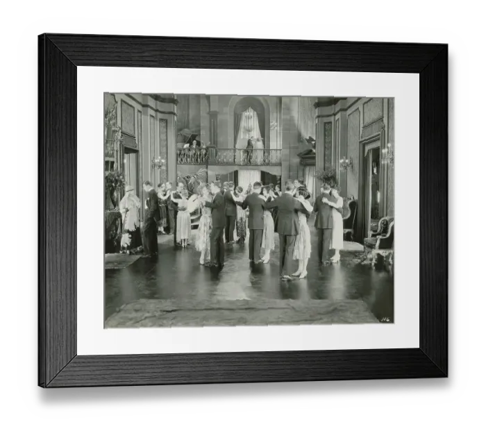 Framed Print : Couples Dancing in Ballroom Framed Print : Couples Dancing in Ballroom