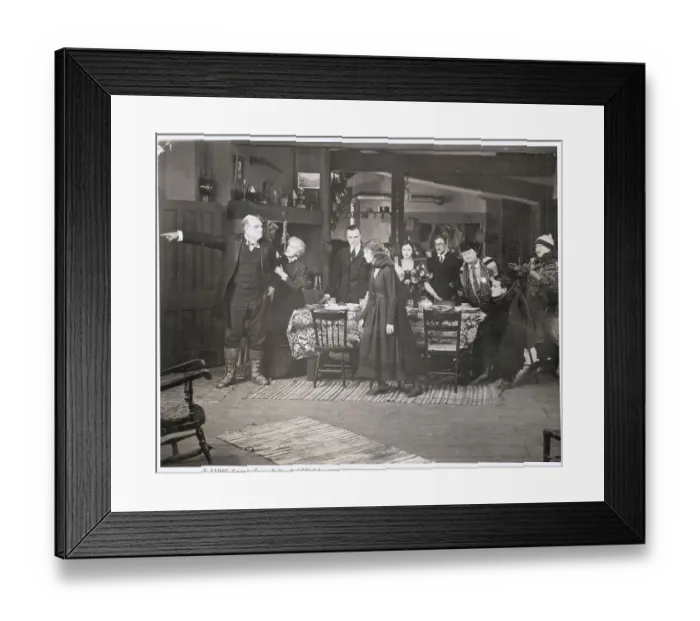 Framed Print : Scene from Way Down East Framed Print : Scene from Way Down East