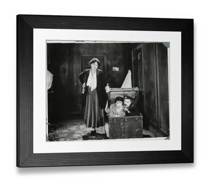 Framed Print : Movie Still from Taxi Spooks Framed Print : Movie Still from Taxi Spooks