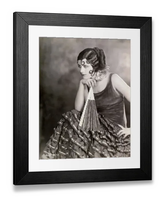 Framed Print : Portrait of Pola Negri Framed Print : Portrait of Pola Negri