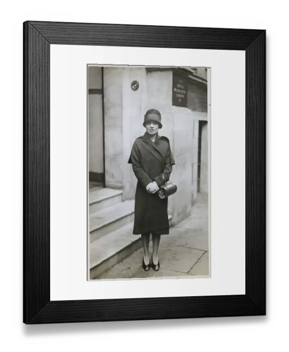 Framed Print : Portrait of Anita Loos Framed Print : Portrait of Anita Loos
