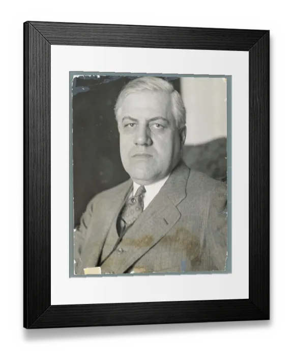 Framed Print : Portrait of a Former Attorney General A. Mitchell Palmer Framed Print : Portrait of a Former Attorney General A. Mitchell Palmer