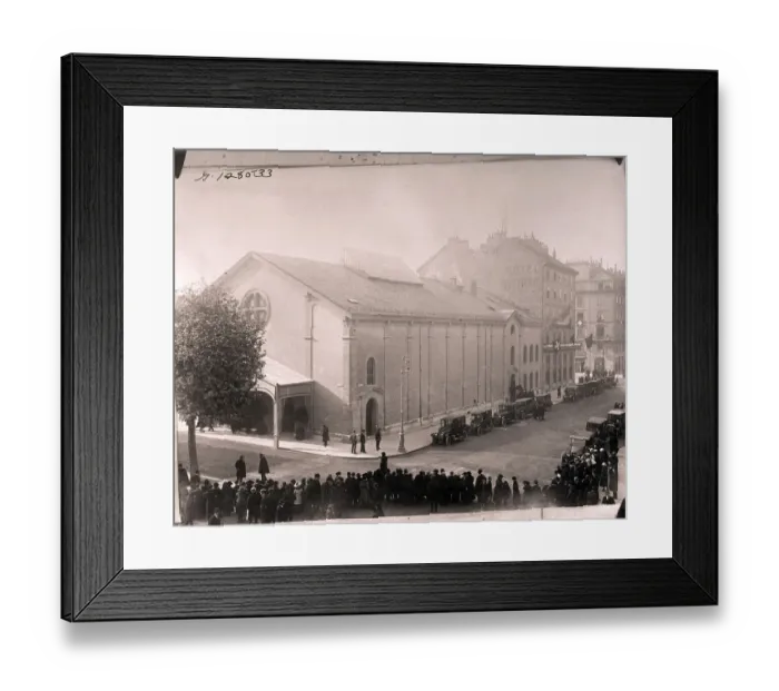 Framed Print : Exterior of Salle De La Reformation Framed Print : Exterior of Salle De La Reformation