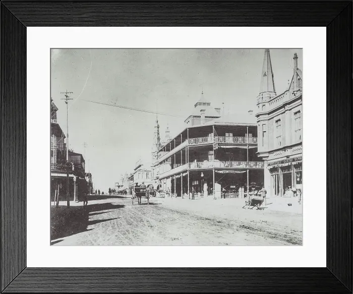 Framed Print : Pritchard Street in Johannesburg Framed Print : Pritchard Street in Johannesburg