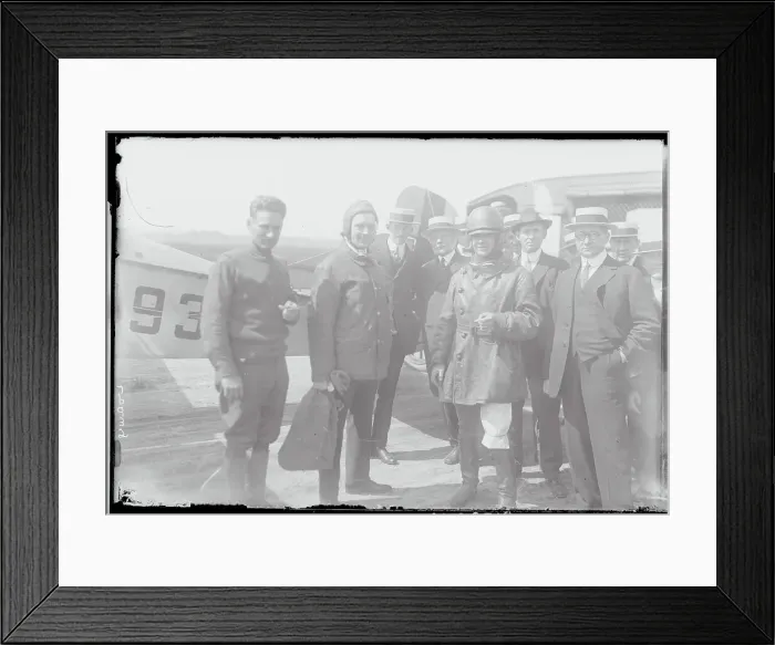 Framed Print : Air Mail Service's Initial Ceremonial Framed Print : Air Mail Service's Initial Ceremonial