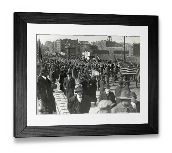 Framed Print : African American Troops Of World War I Framed Print : African American Troops Of World War I