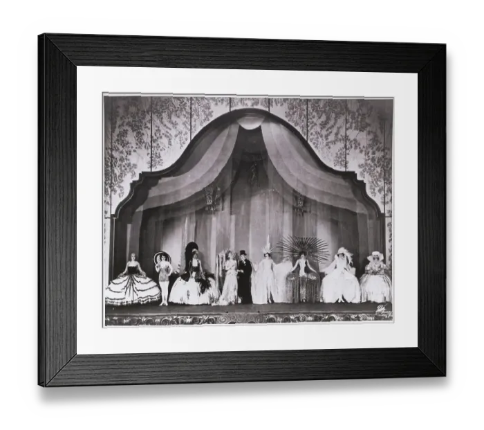 Framed Print : People Performing in Ziegfield Follies Framed Print : People Performing in Ziegfield Follies