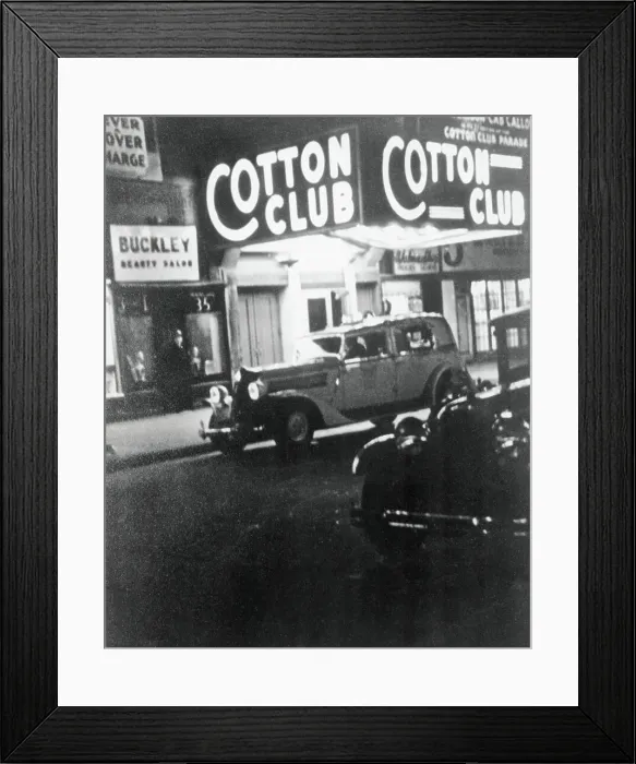 Framed Print : Exterior of Harlem's Cotton Club Framed Print : Exterior of Harlem's Cotton Club