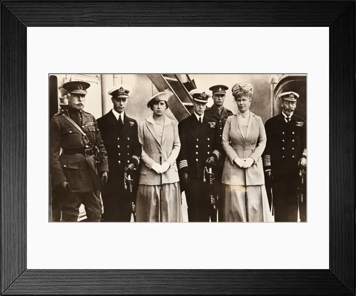 Framed Print : Early Royal Family of England Framed Print : Early Royal Family of England