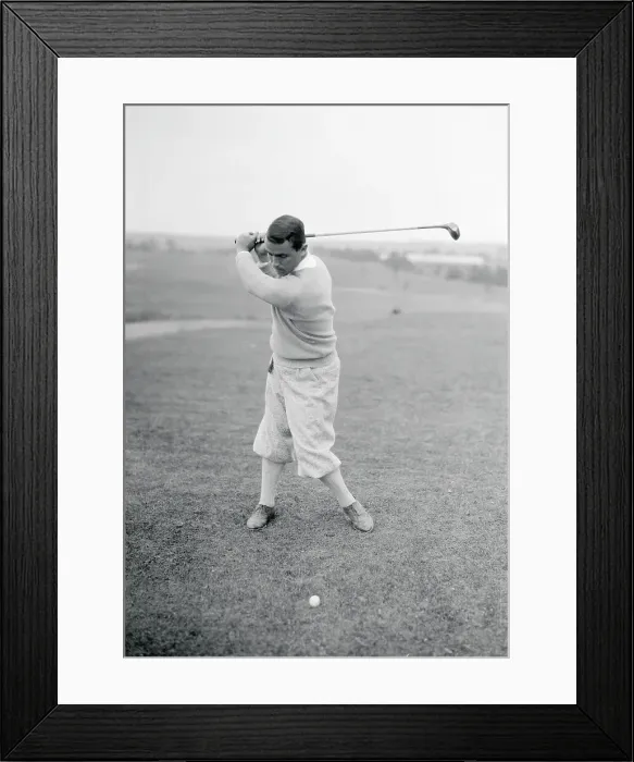 Framed Print : Golfer Gene Sarazen Framed Print : Golfer Gene Sarazen