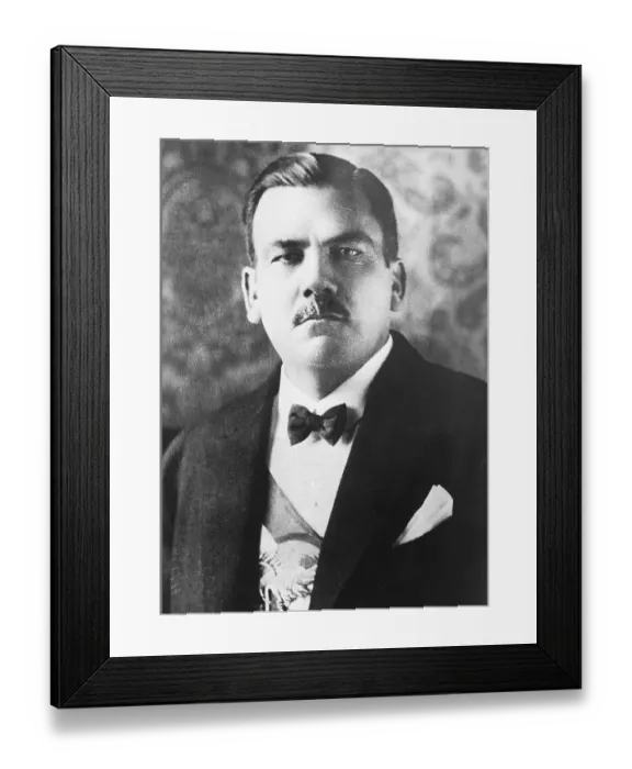 Framed Print : Mexican General Plutarco Elias Calles Framed Print : Mexican General Plutarco Elias Calles