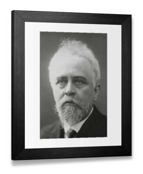 Framed Print : Portrait of French Physicist Jean Baptiste Perrin Framed Print : Portrait of French Physicist Jean Baptiste Perrin