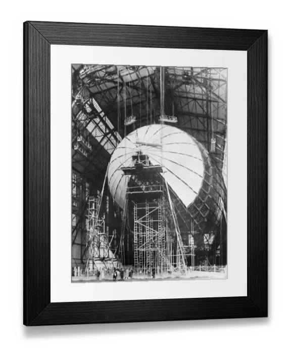 Framed Print : Development Site for Airship Framed Print : Development Site for Airship