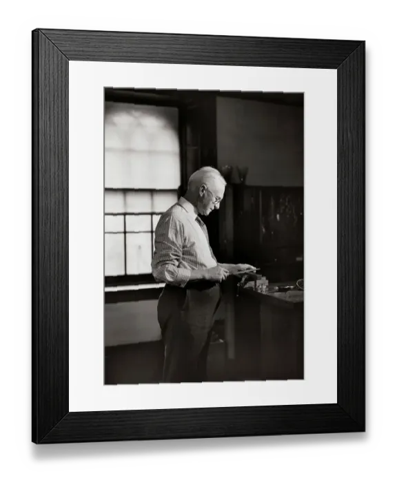Framed Print : George Eastman Framed Print : George Eastman