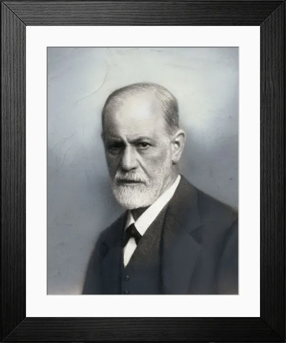 Framed Print : Psychiatrist Sigmund Freud Framed Print : Psychiatrist Sigmund Freud