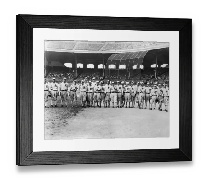 Framed Print : Chicago White Sox Of 1920 In Pose