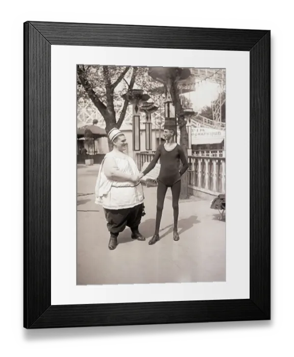 Framed Print : Parisian Circus Performers Framed Print : Parisian Circus Performers