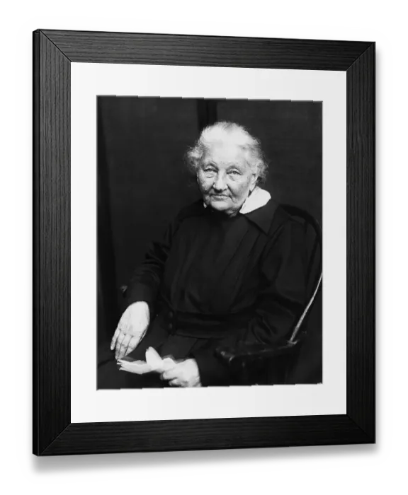 Framed Print : Elderly Catherine Breshkovsky Framed Print : Elderly Catherine Breshkovsky
