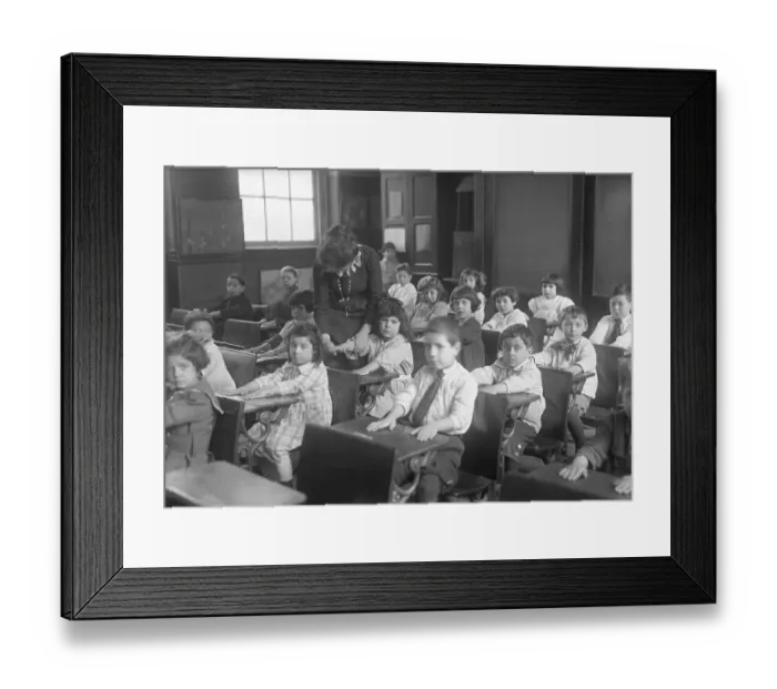 Framed Print : Interior of a School Framed Print : Interior of a School