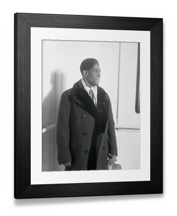 Framed Print : Roland Hayes Framed Print : Roland Hayes