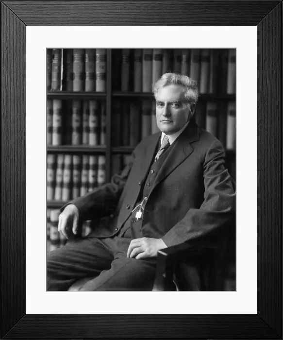 Framed Print : Benjamin Cardozo Framed Print : Benjamin Cardozo