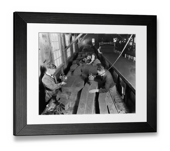 Framed Print : Cutting Fabric In Garment Factory Framed Print : Cutting Fabric In Garment Factory