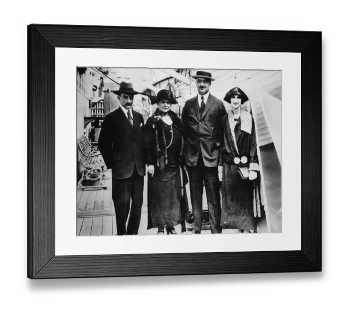Framed Print : Amadeo Peter Giannini and Family Framed Print : Amadeo Peter Giannini and Family