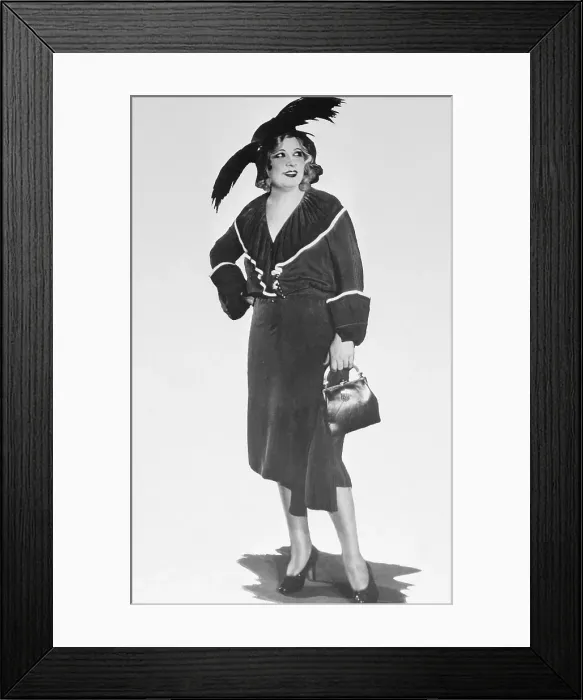 Framed Print : Mae West Posing in Fashionable Designs Framed Print : Mae West Posing in Fashionable Designs